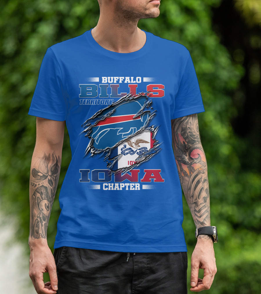 Buffalo Bills Territory Iowa Chapter T-Shirt
