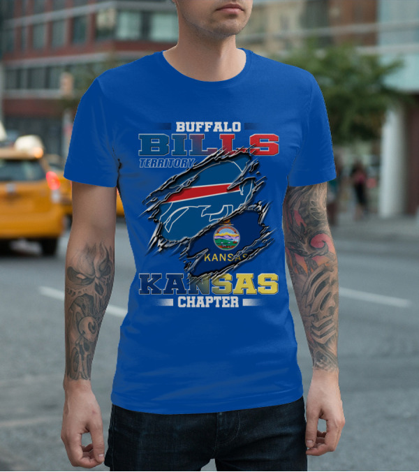 Buffalo Bills Territory Kansas Chapter T-Shirt