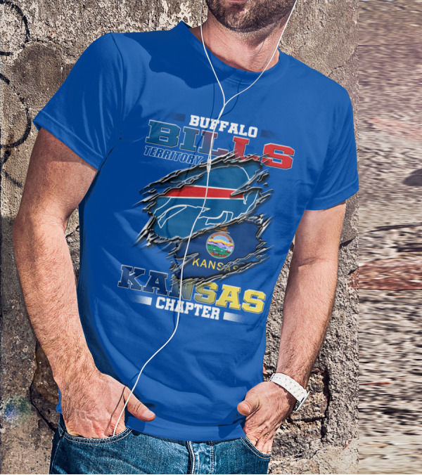 Buffalo Bills Territory Kansas Chapter T-Shirt