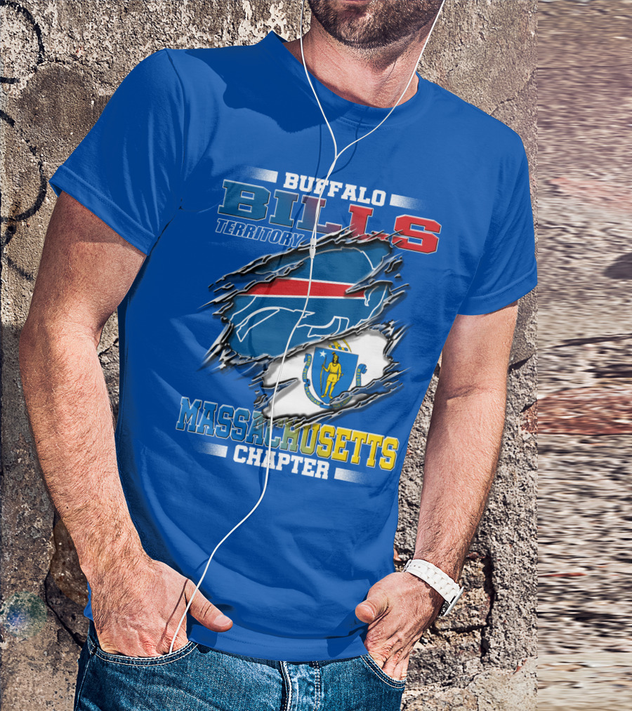 BUFFALO BILLS TERRITORY MASSACHUSETTS CHAPTER T-Shirt