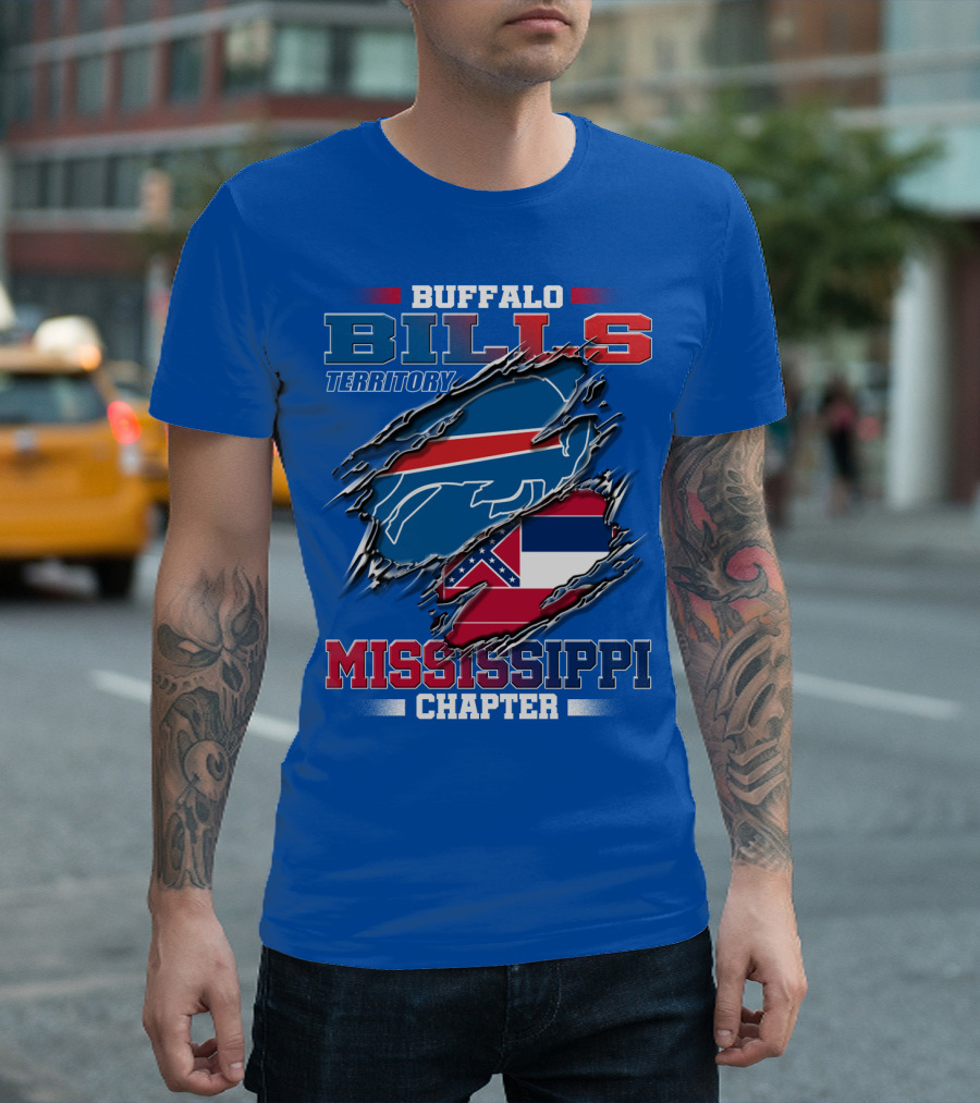 Buffalo Bills Territory Mississippi Chapter T-Shirt