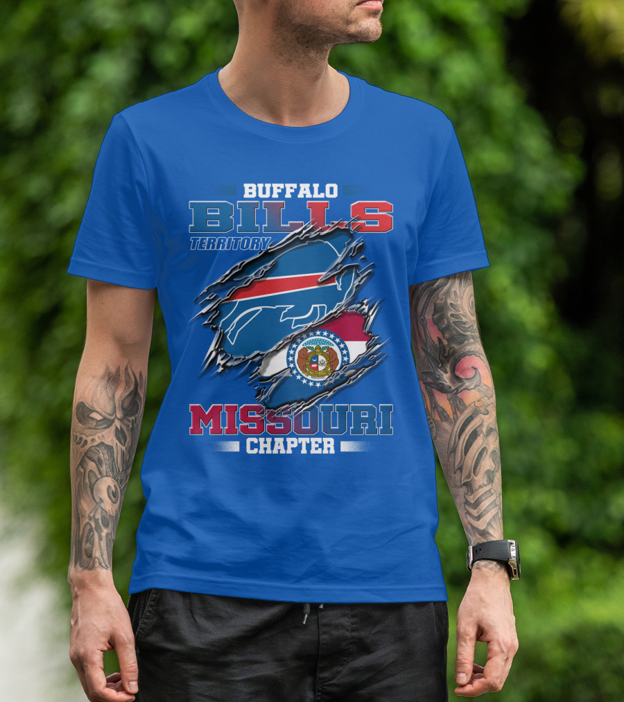 Buffalo Bills Territory Missouri Chapter T-Shirt