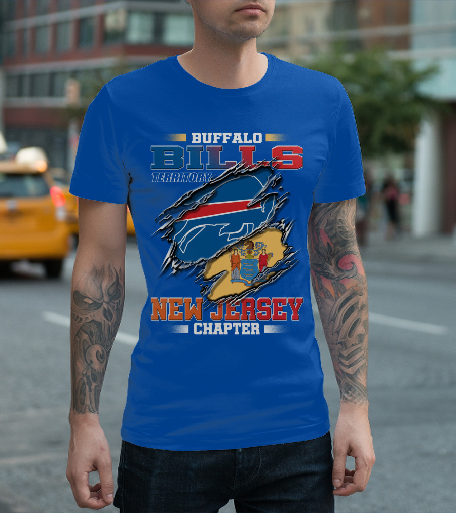 Buffalo Bills Territory New Jersey Chapter T-Shirt