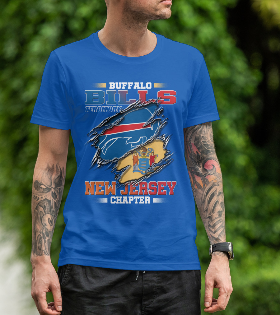 Buffalo Bills Territory New Jersey Chapter T-Shirt