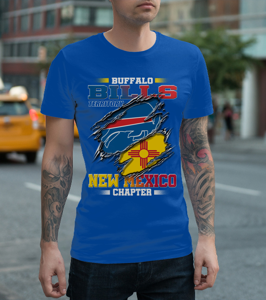 Buffalo Bills Territory New Mexico Chapter T-Shirt