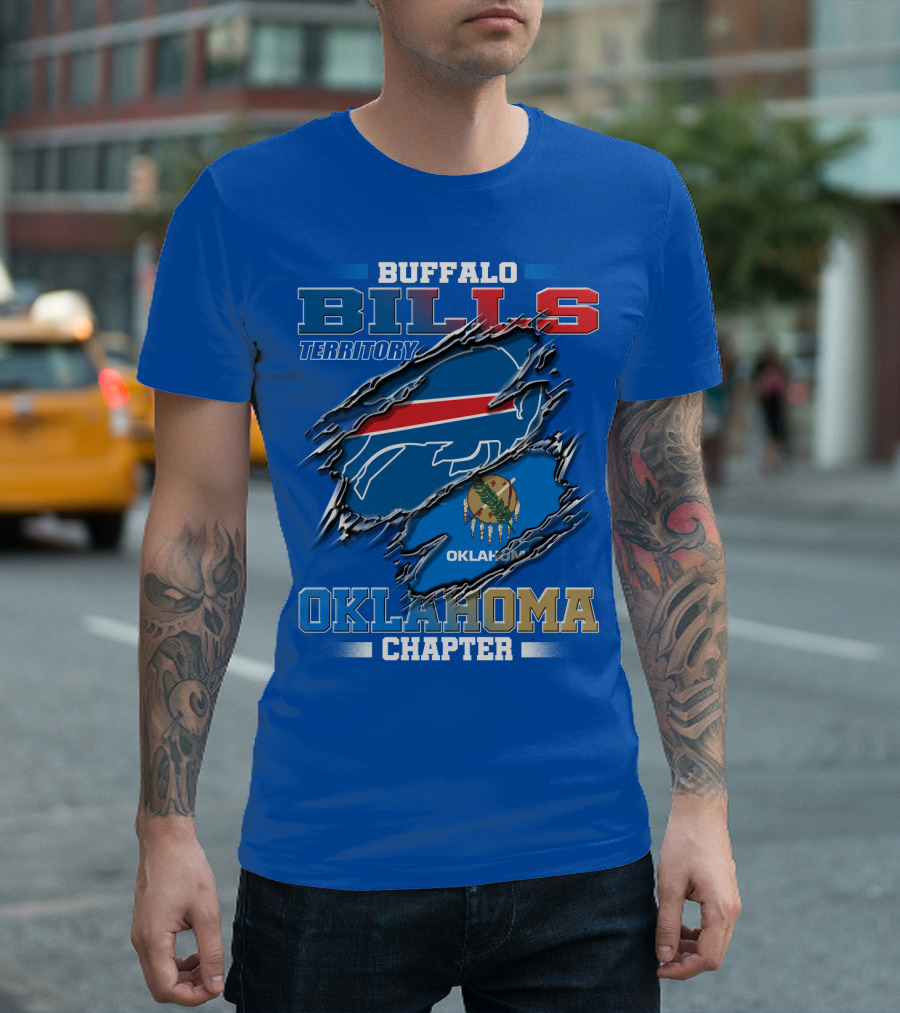 Buffalo Bills Territory Oklahoma Chapter T-Shirt