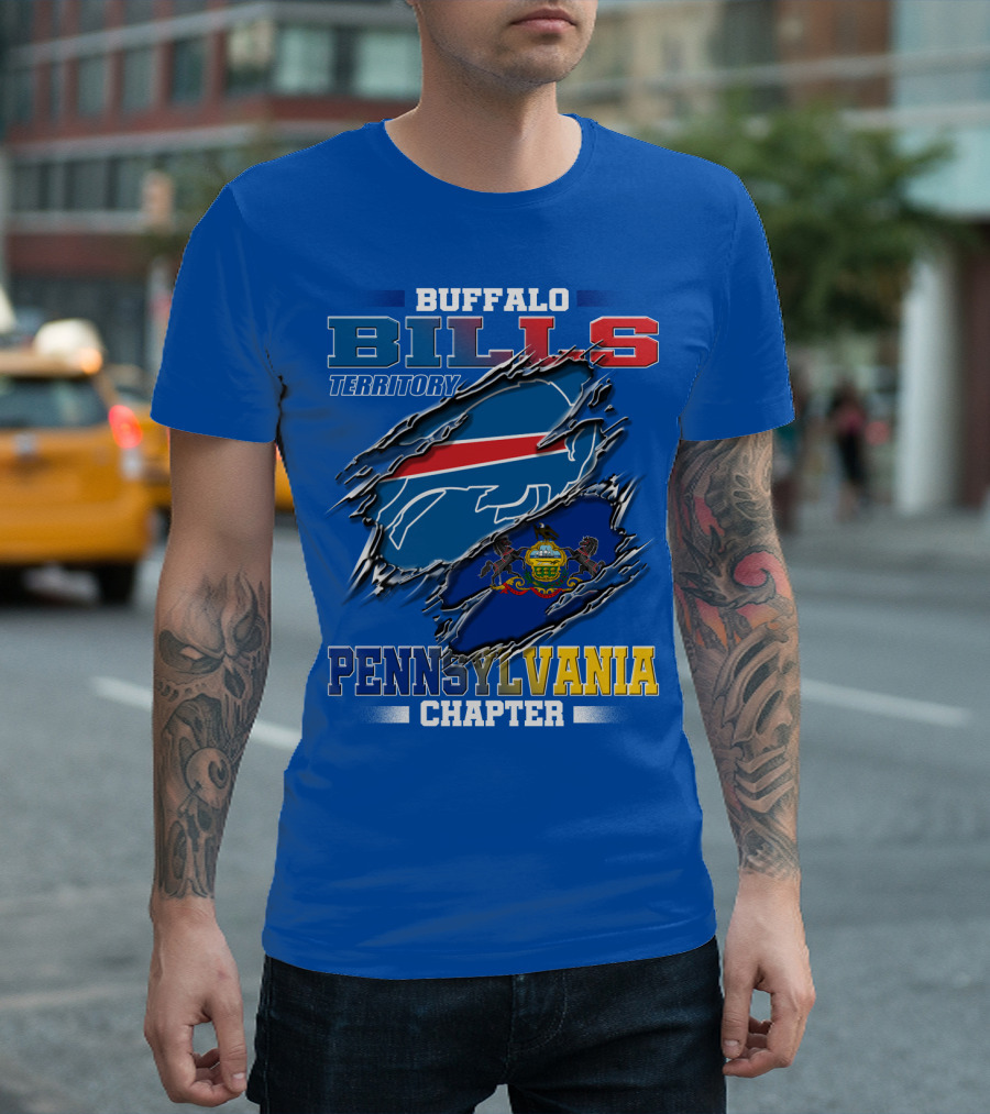 Buffalo Bills Territory Pennsylvania Chapter T-Shirt