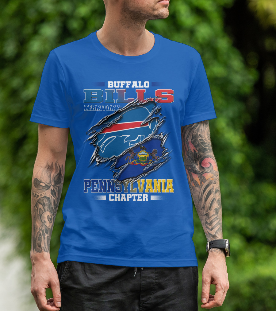 Buffalo Bills Territory Pennsylvania Chapter T-Shirt