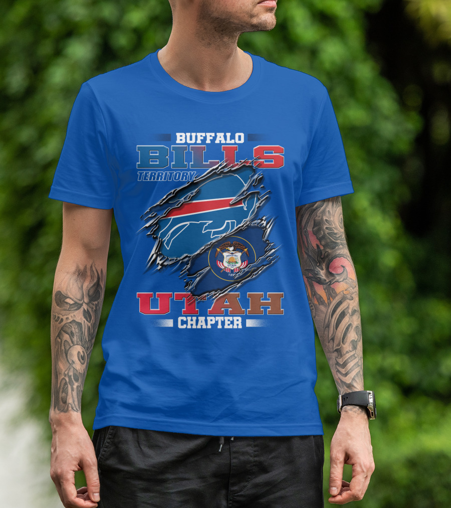 Buffalo Bills Territory Utah Chapter T-Shirt