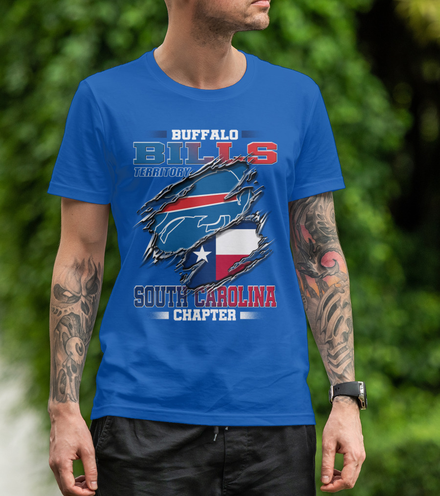 Buffalo Bills Territory South Carolina Chapter T-Shirt