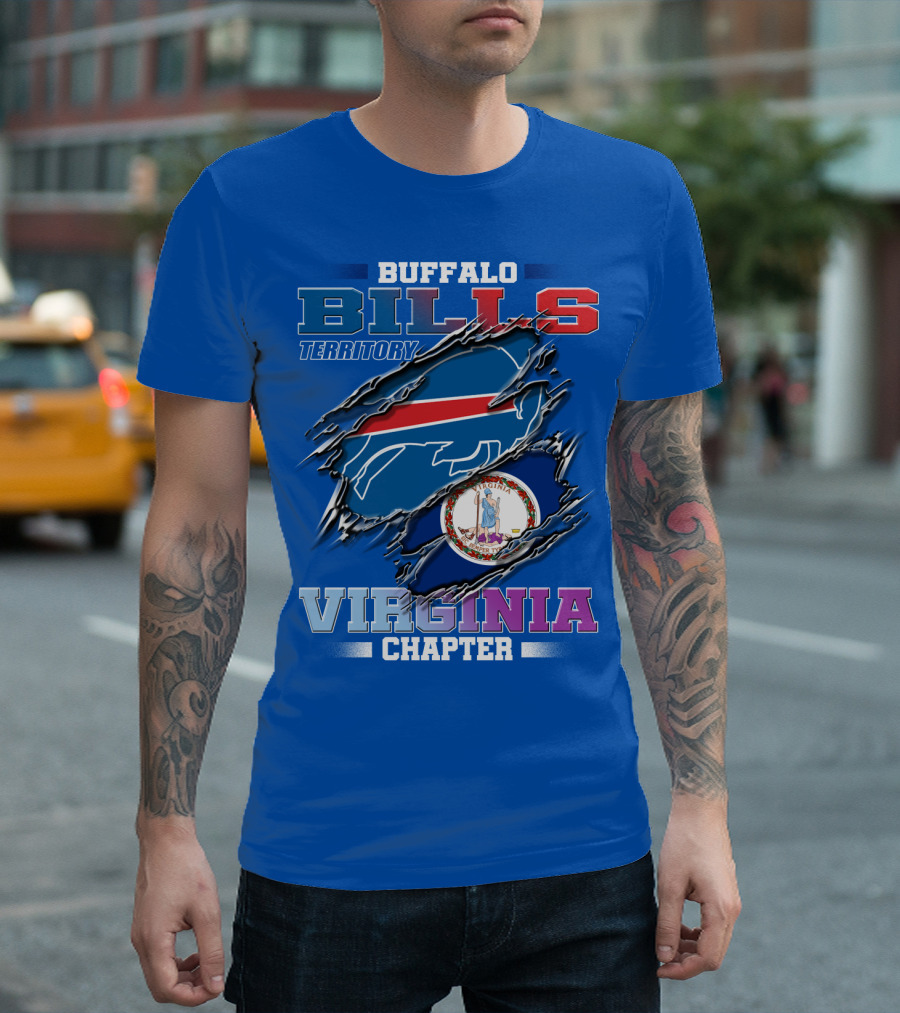 Buffalo Bills Territory Virginia Chapter T-Shirt