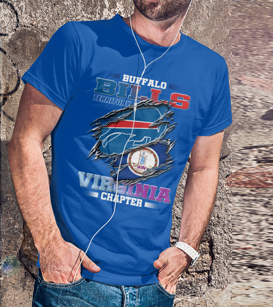 Buffalo Bills Territory Virginia Chapter T-Shirt
