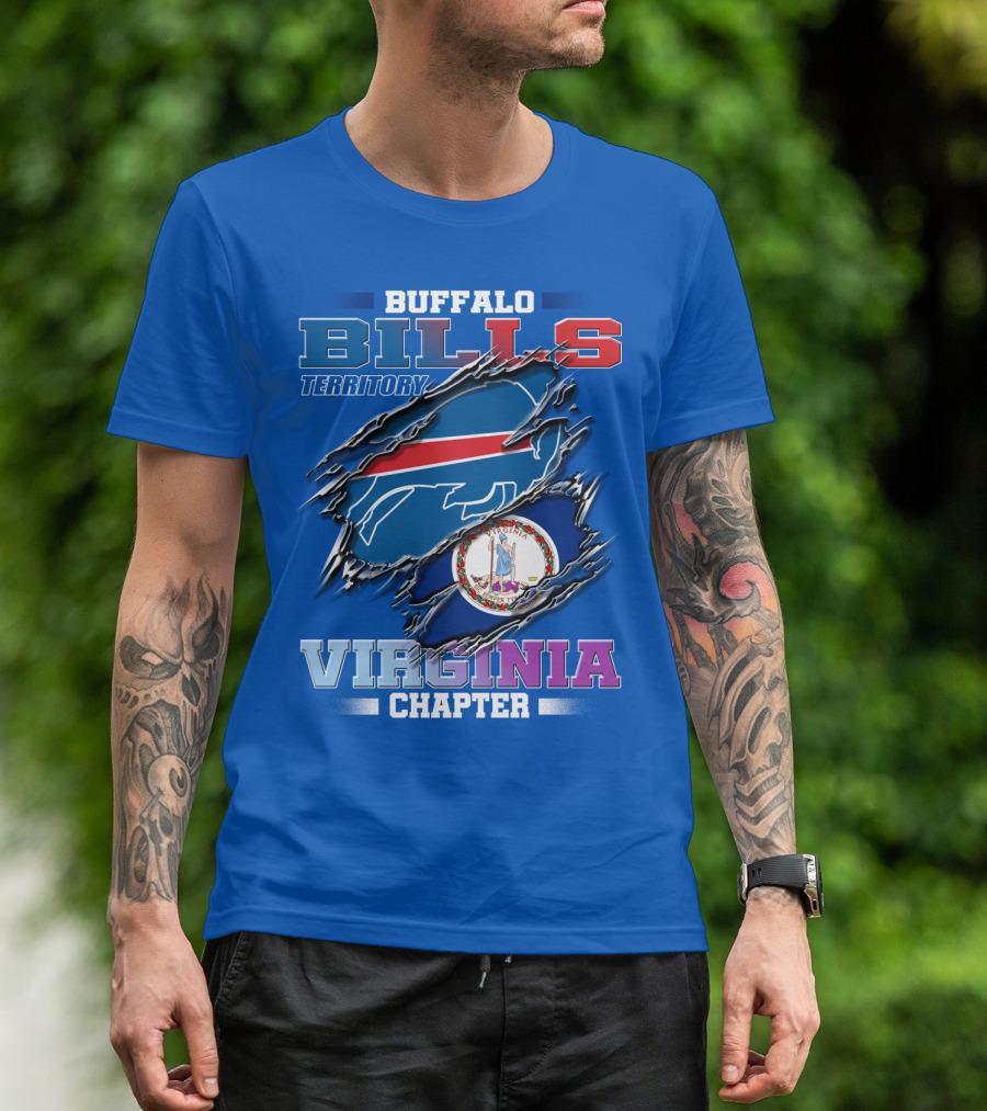 Buffalo Bills Territory Virginia Chapter T-Shirt
