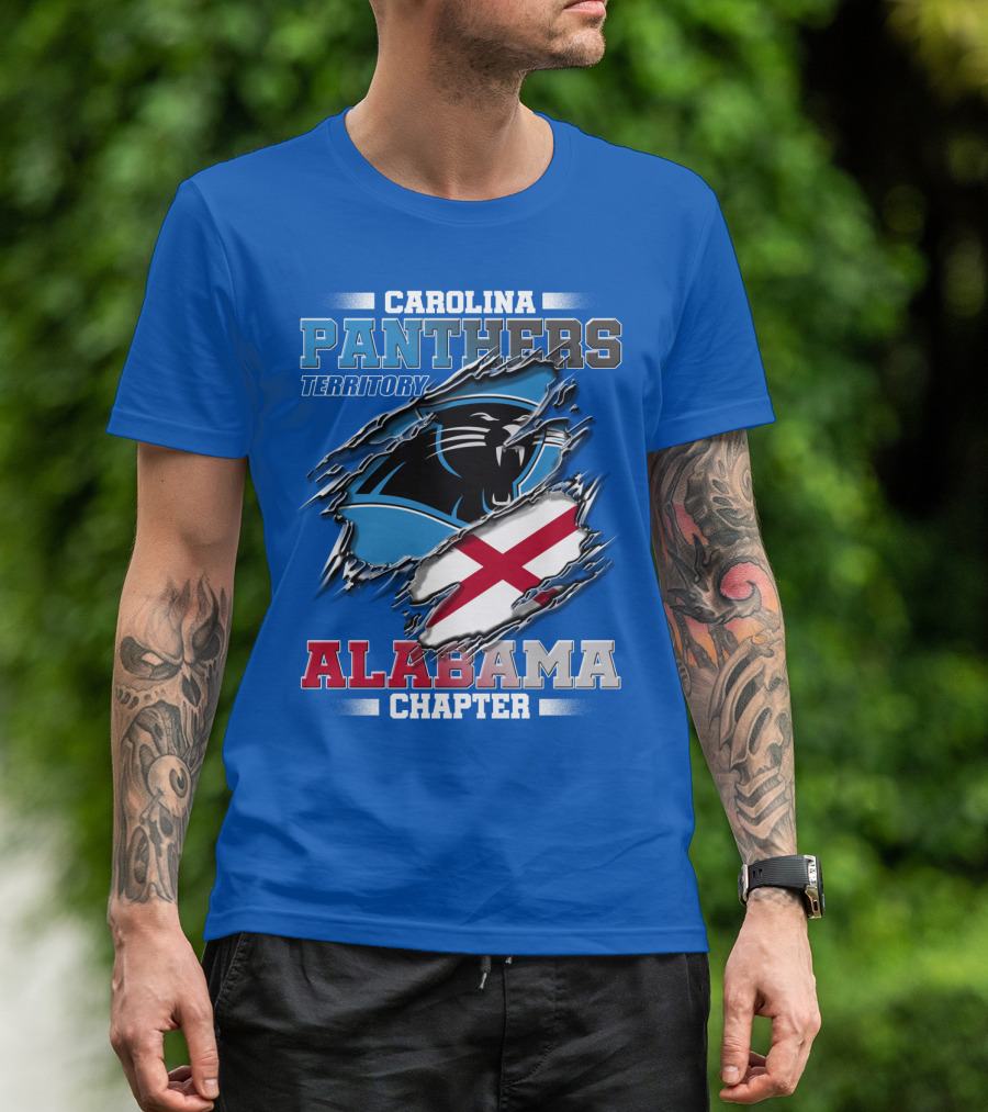 CAROLINA PANTHERS TERRITORY ALABAMA CHAPTER T-Shirt