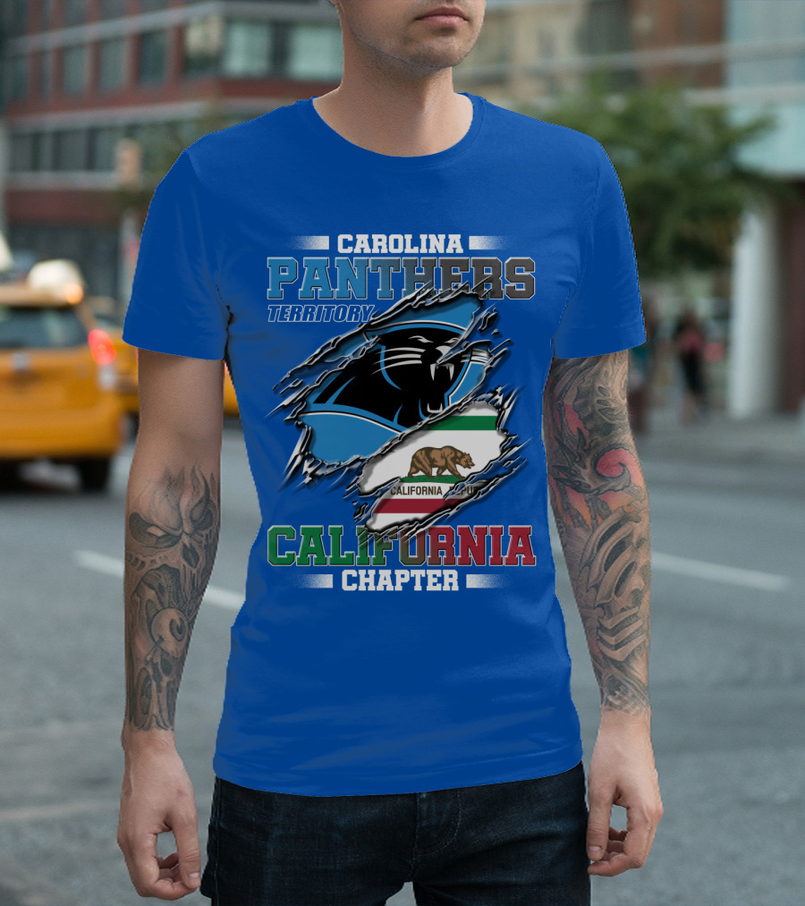 Carolina Panthers Territory California Chapter T-Shirt