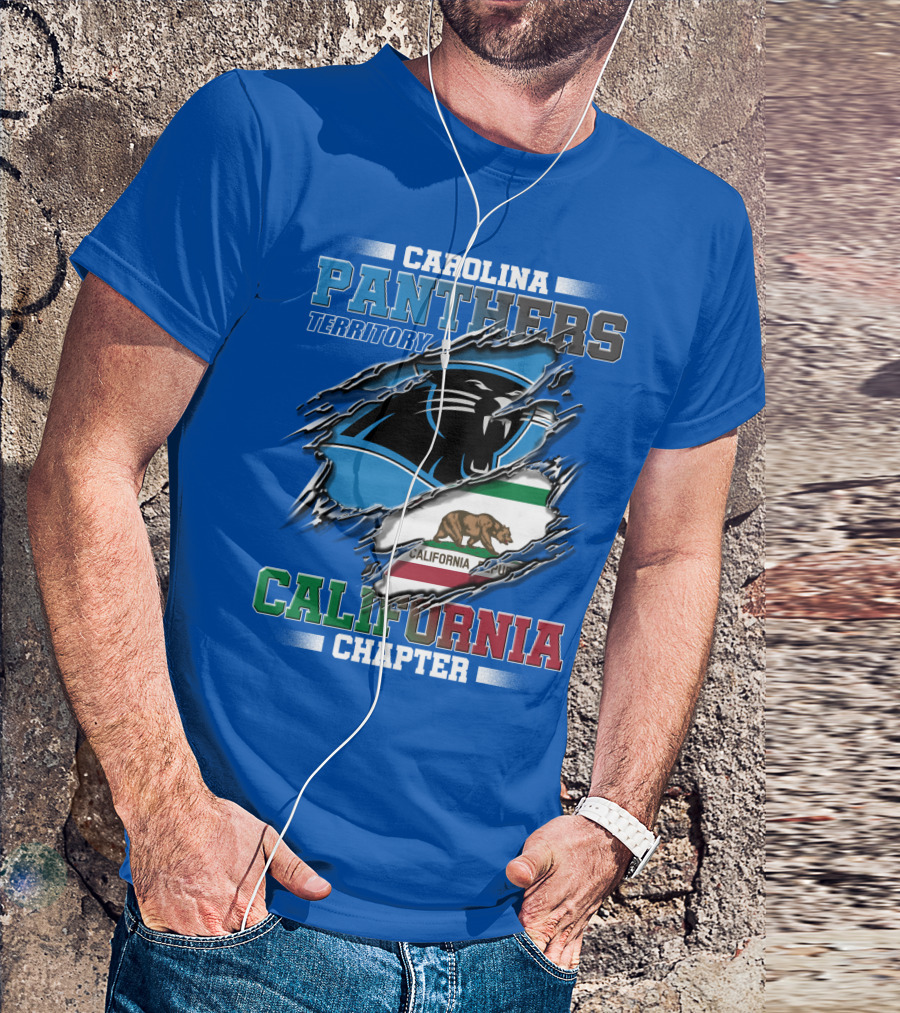 Carolina Panthers Territory California Chapter T-Shirt