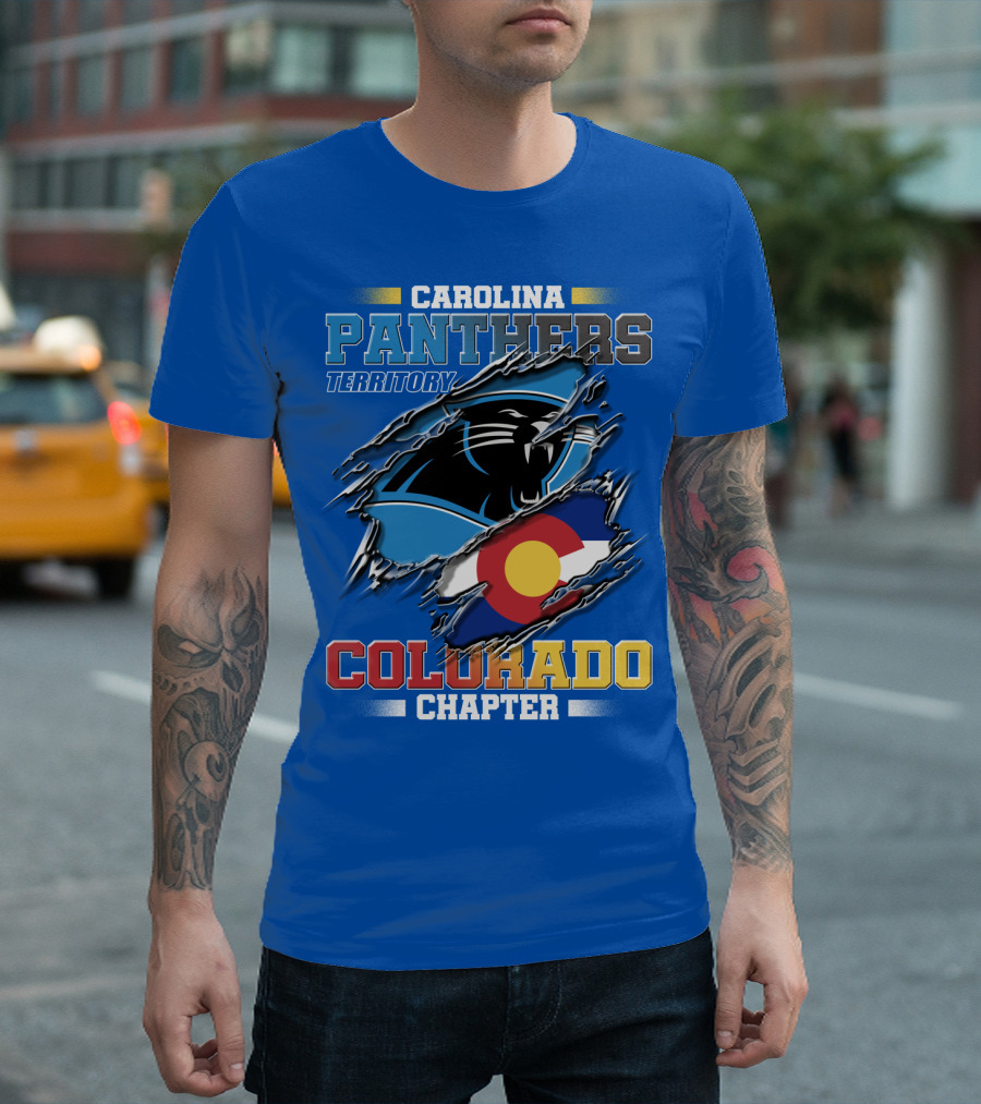 CAROLINA PANTHERS TERRITORY COLORADO CHAPTER T-Shirt