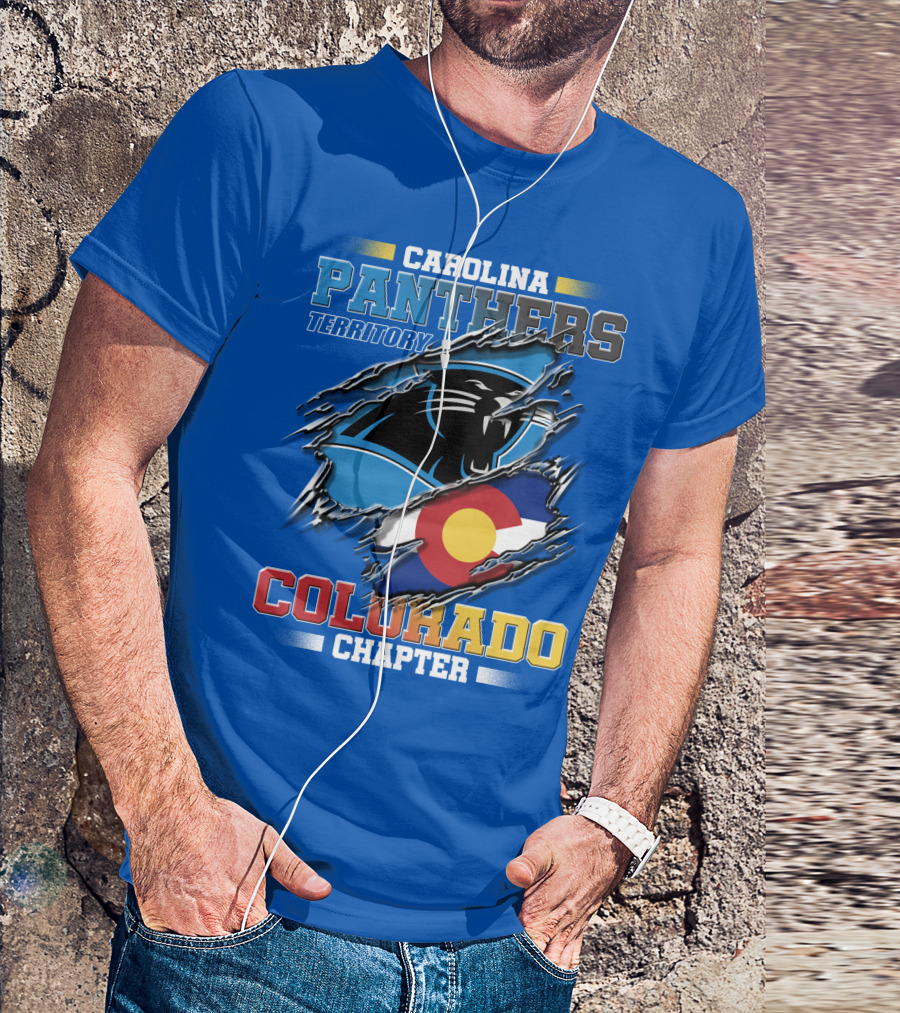 CAROLINA PANTHERS TERRITORY COLORADO CHAPTER T-Shirt