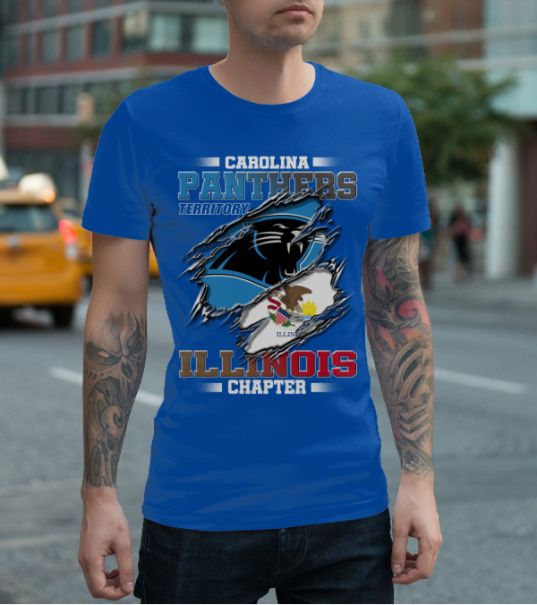 CAROLINA PANTHERS TERRITORY ILLINOIS CHAPTER T-Shirt