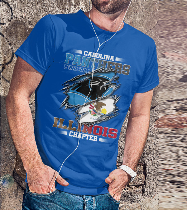 CAROLINA PANTHERS TERRITORY ILLINOIS CHAPTER T-Shirt