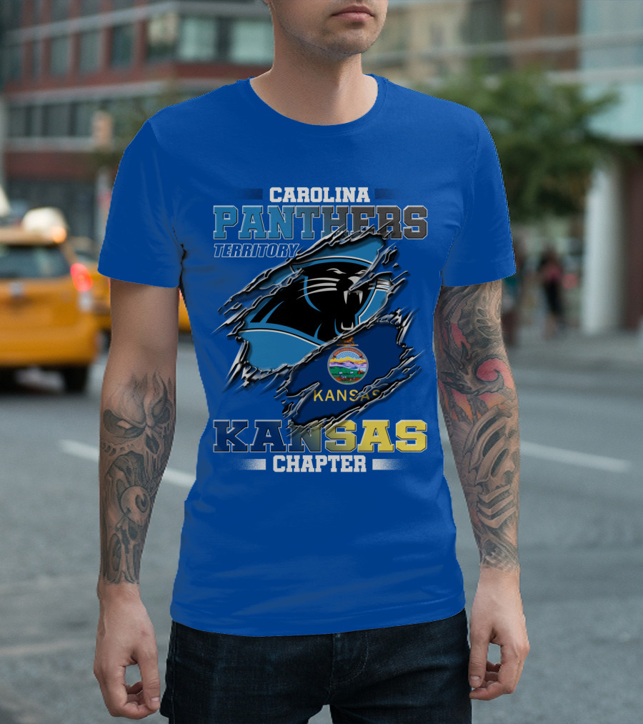 CAROLINA PANTHERS TERRITORY KANSAS CHAPTER T-Shirt
