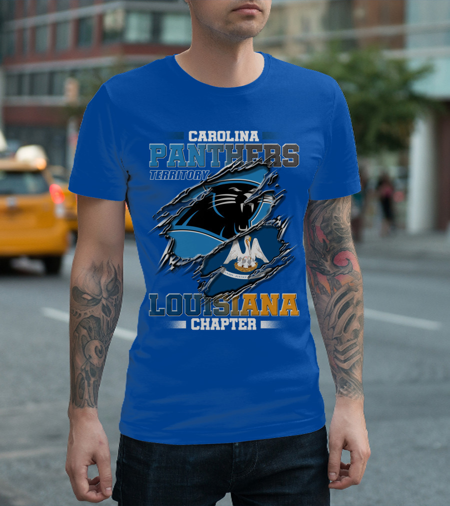 CAROLINA PANTHERS TERRITORY LOUISIANA CHAPTER T-Shirt