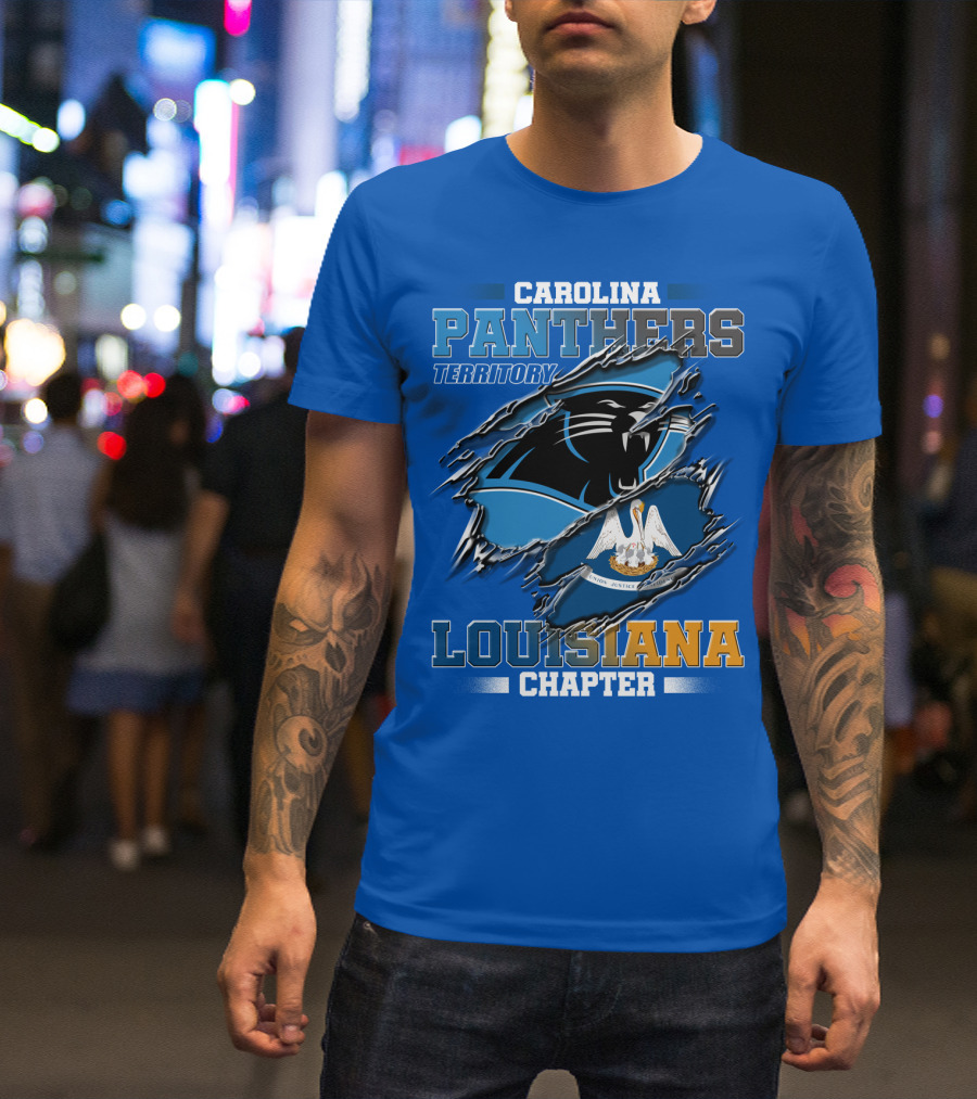 CAROLINA PANTHERS TERRITORY LOUISIANA CHAPTER T-Shirt