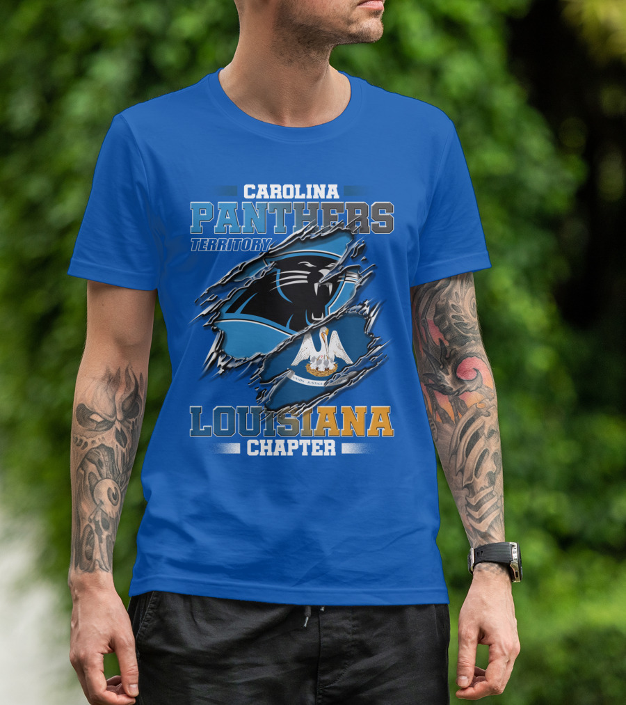 CAROLINA PANTHERS TERRITORY LOUISIANA CHAPTER T-Shirt