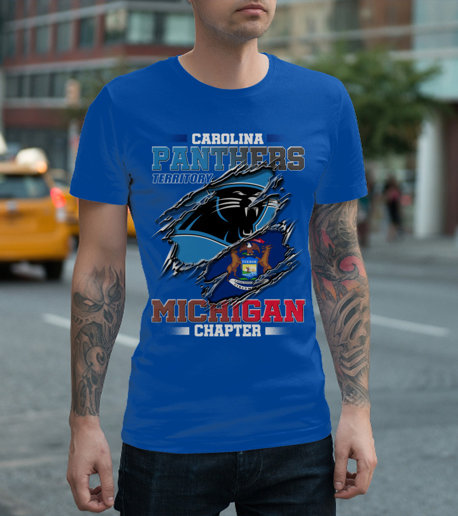 CAROLINA PANTHERS TERRITORY MICHIGAN CHAPTER T-Shirt