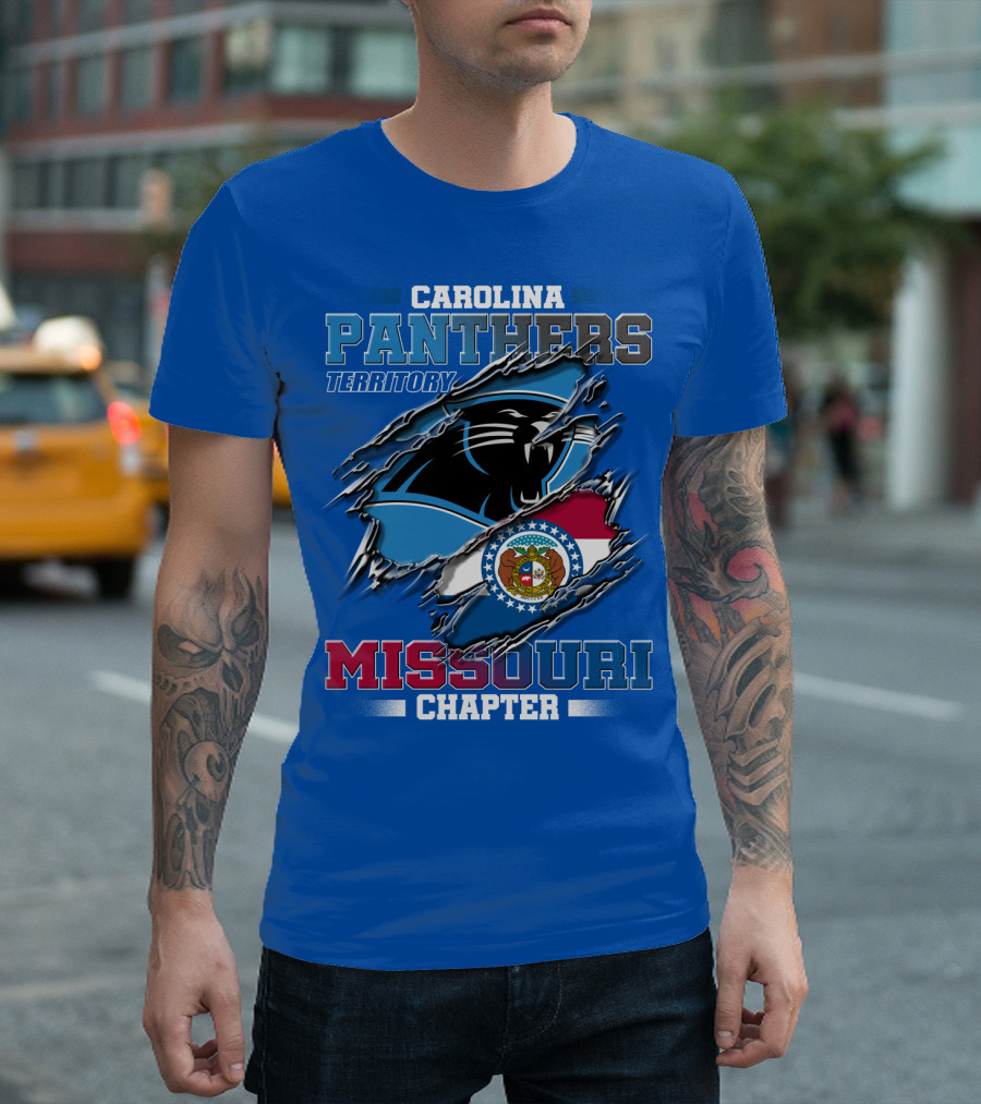 CAROLINA PANTHERS TERRITORY MISSOURI CHAPTER T-Shirt