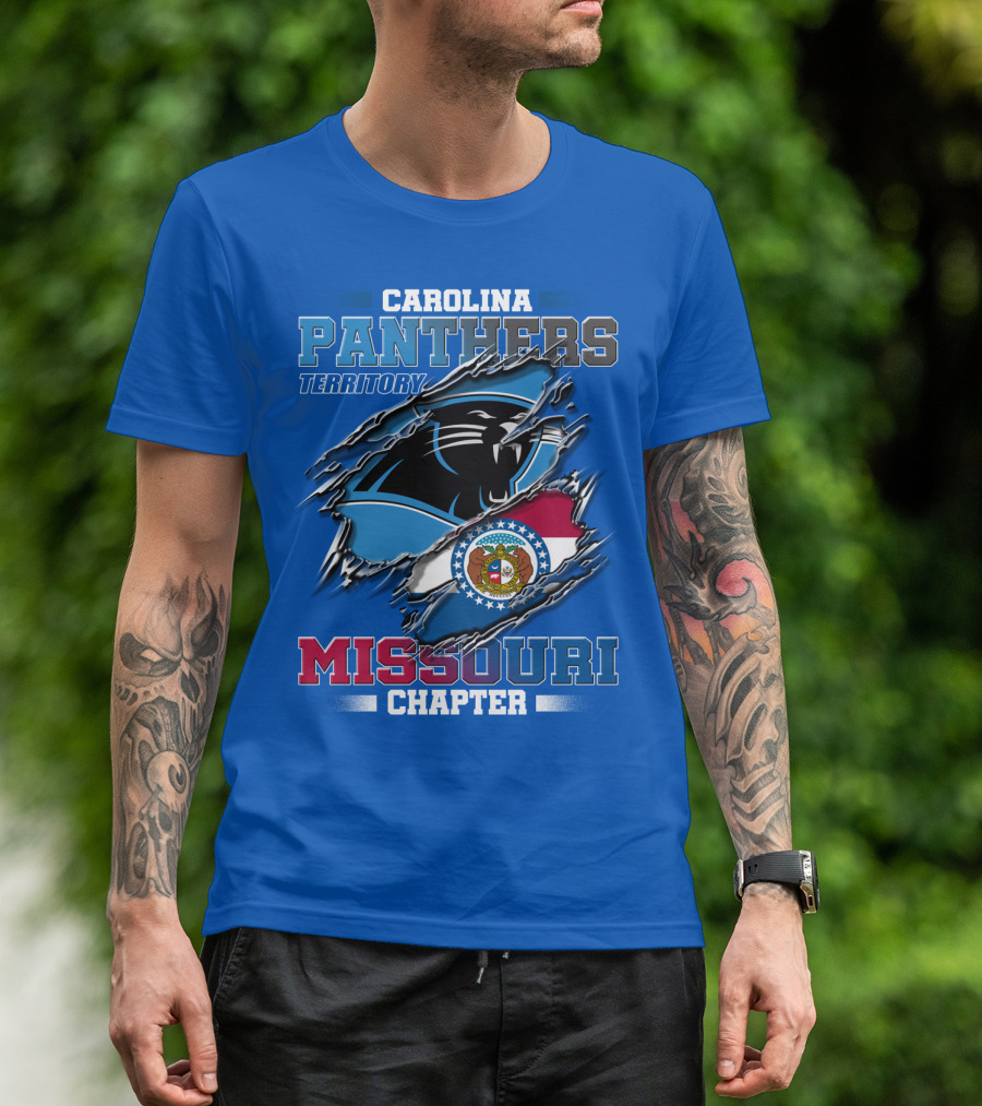 CAROLINA PANTHERS TERRITORY MISSOURI CHAPTER T-Shirt