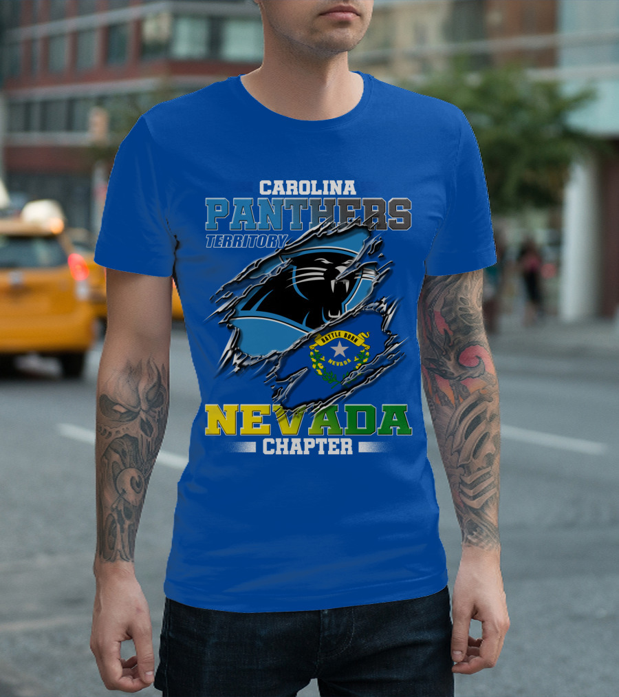 Carolina Panthers Territory Nevada Chapter T-Shirt