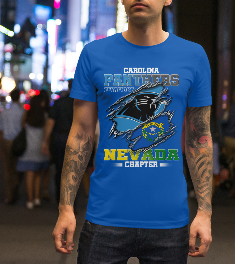 Carolina Panthers Territory Nevada Chapter T-Shirt