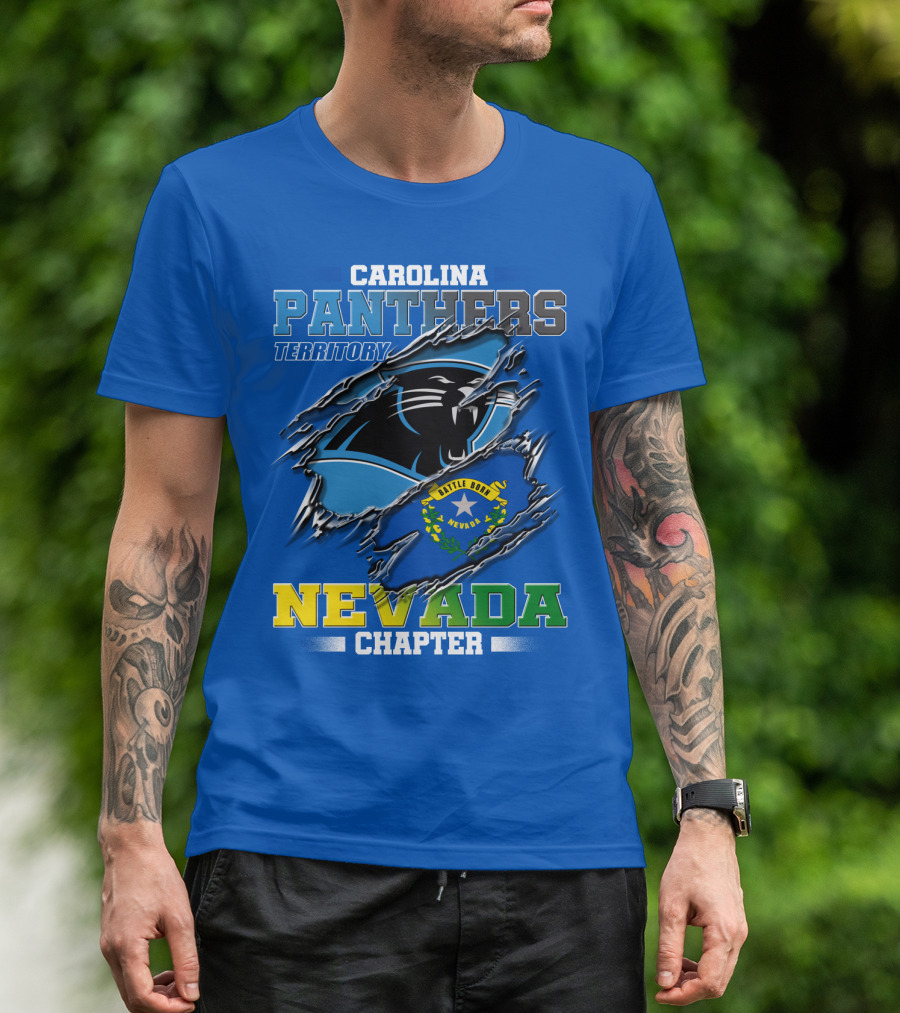 Carolina Panthers Territory Nevada Chapter T-Shirt