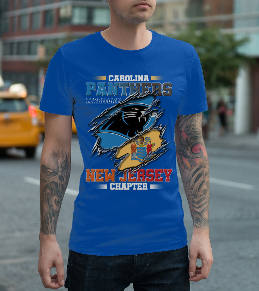 CAROLINA PANTHERS TERRITORY NEW JERSEY CHAPTER T-Shirt