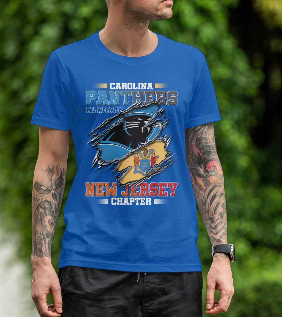 CAROLINA PANTHERS TERRITORY NEW JERSEY CHAPTER T-Shirt