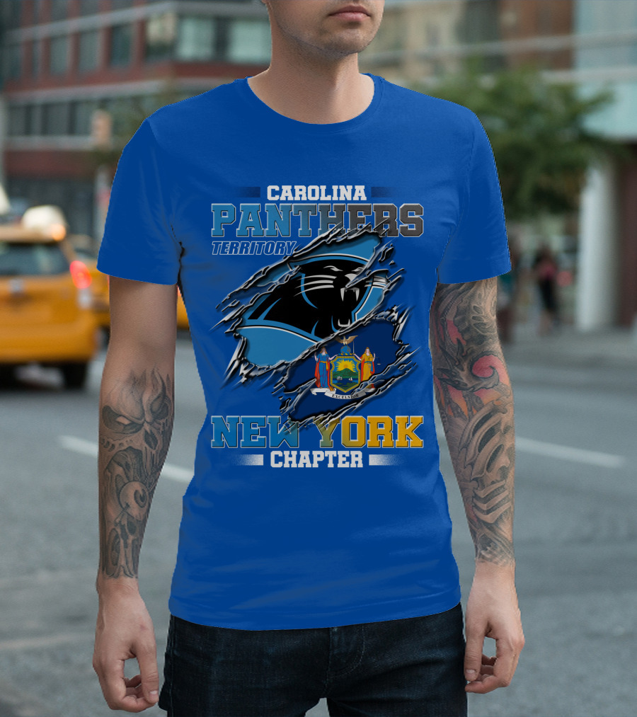 CAROLINA PANTHERS TERRITORY NEW YORK CHAPTER T-Shirt