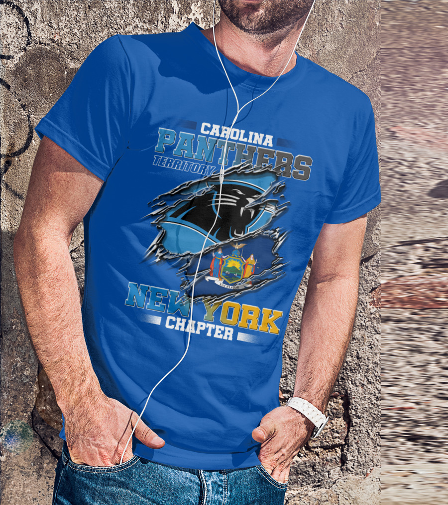 CAROLINA PANTHERS TERRITORY NEW YORK CHAPTER T-Shirt