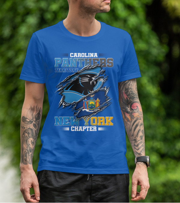 CAROLINA PANTHERS TERRITORY NEW YORK CHAPTER T-Shirt