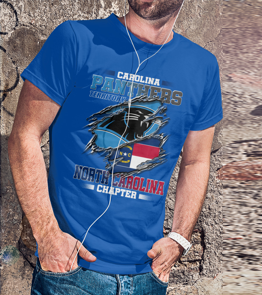 Carolina Panthers Territory North Carolina Chapter T-Shirt