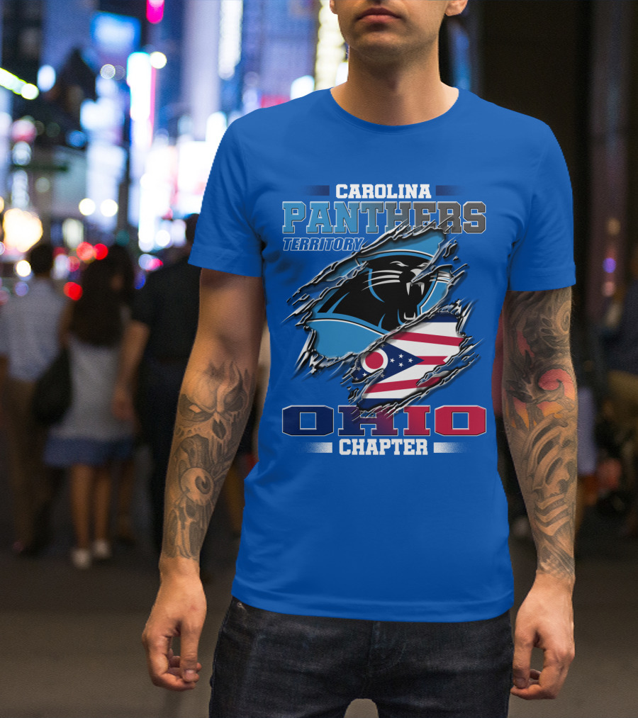 CAROLINA PANTHERS TERRITORY OHIO CHAPTER T-Shirt