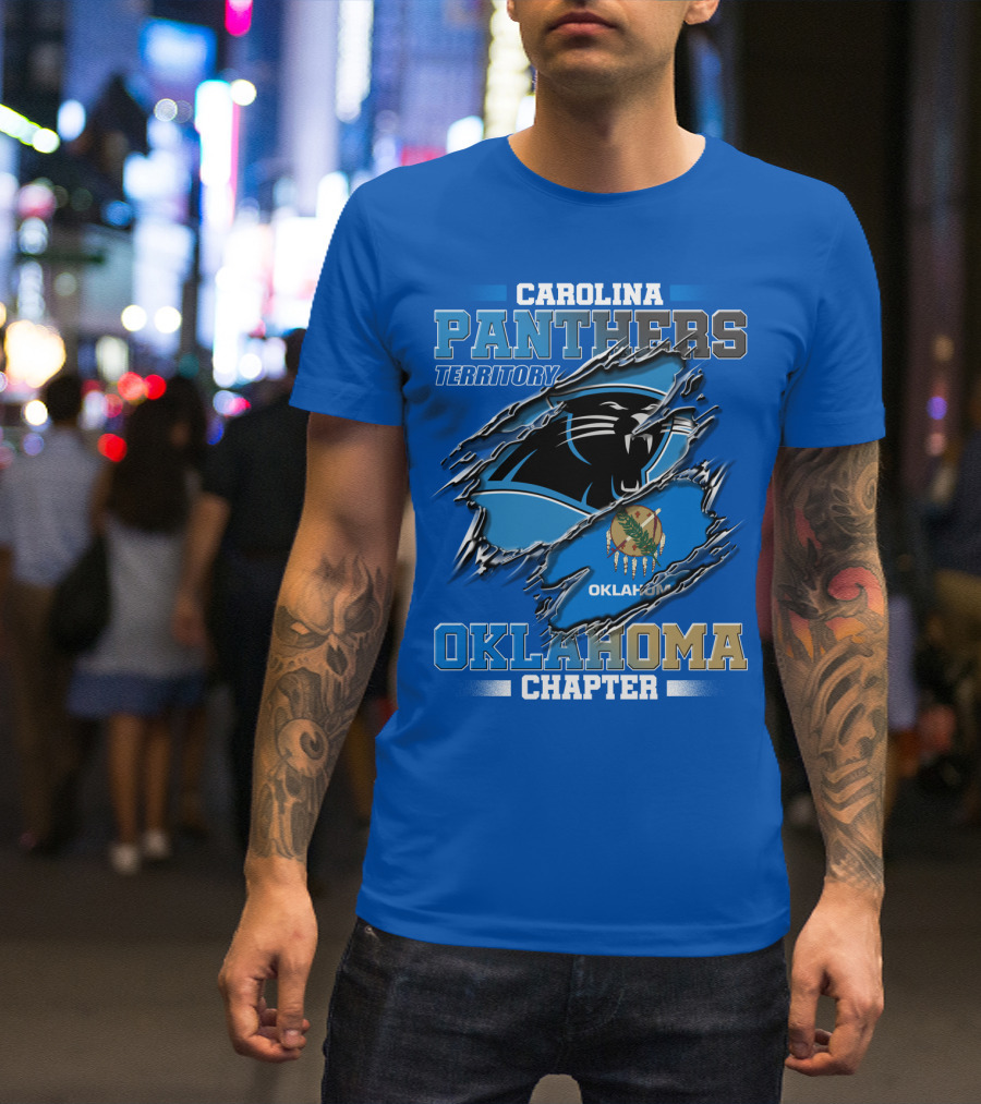 CAROLINA PANTHERS TERRITORY OKLAHOMA CHAPTER T-Shirt