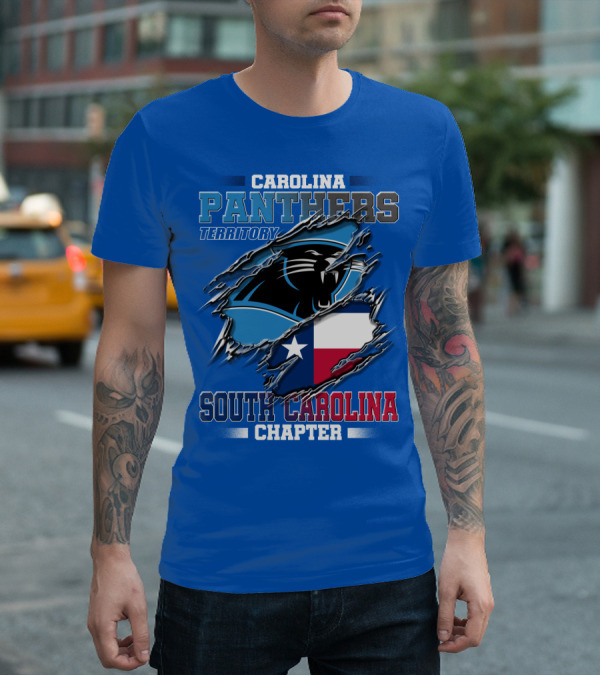 Carolina Panthers Territory South Carolina Chapter T-Shirt