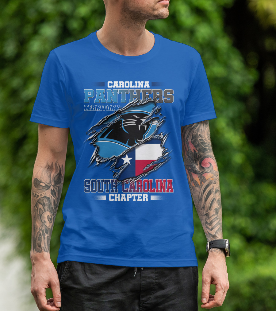 Carolina Panthers Territory South Carolina Chapter T-Shirt