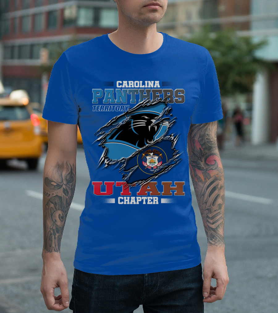 Carolina Panthers Territory Utah Chapter T-Shirt