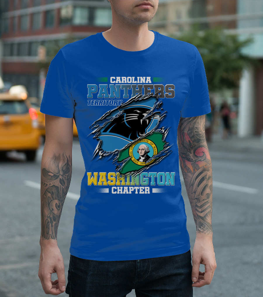 CAROLINA PANTHERS TERRITORY WASHINGTON CHAPTER T-Shirt