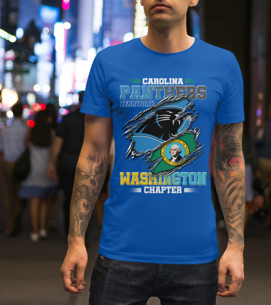 CAROLINA PANTHERS TERRITORY WASHINGTON CHAPTER T-Shirt