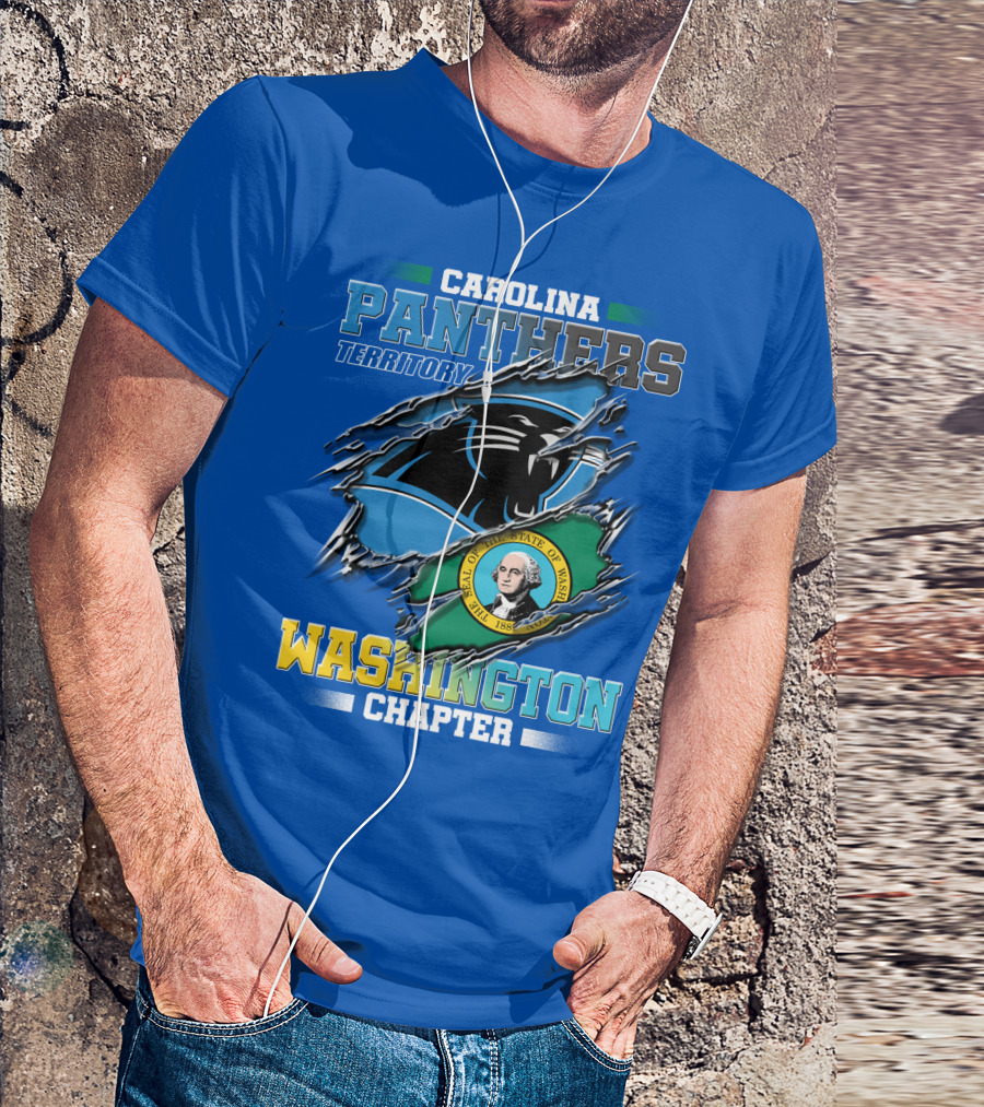 CAROLINA PANTHERS TERRITORY WASHINGTON CHAPTER T-Shirt