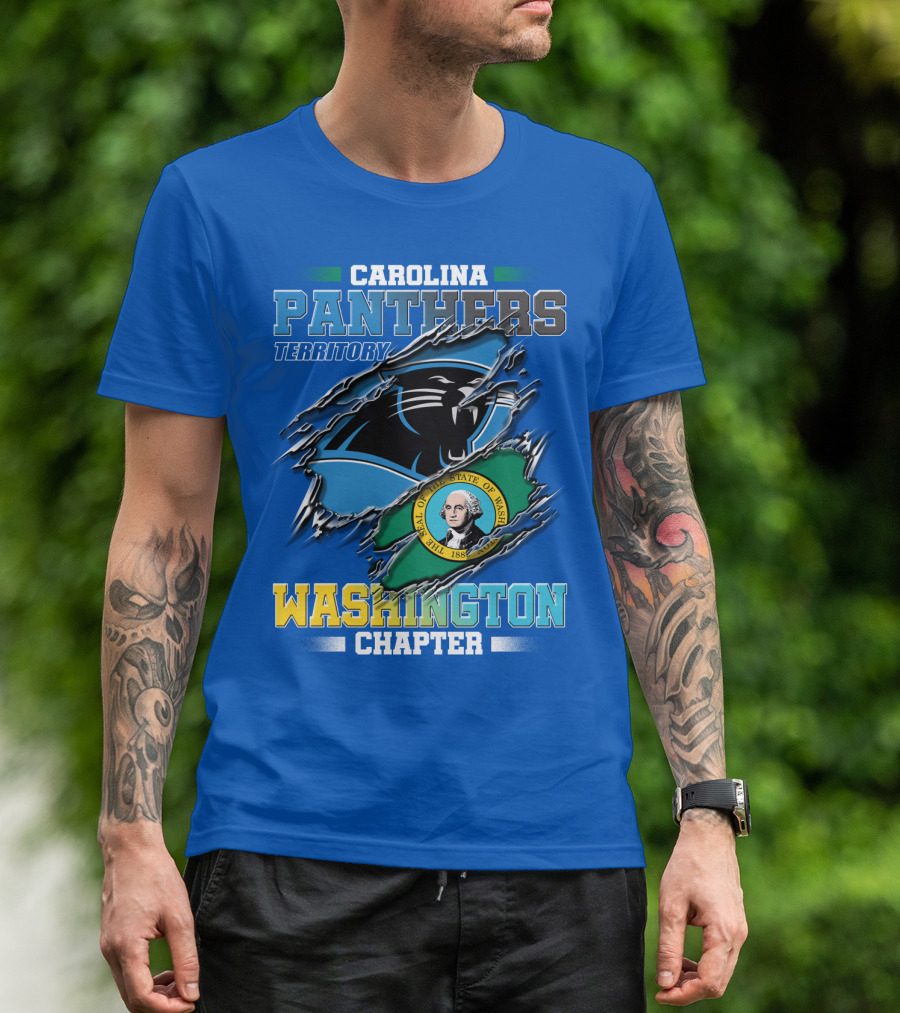 CAROLINA PANTHERS TERRITORY WASHINGTON CHAPTER T-Shirt