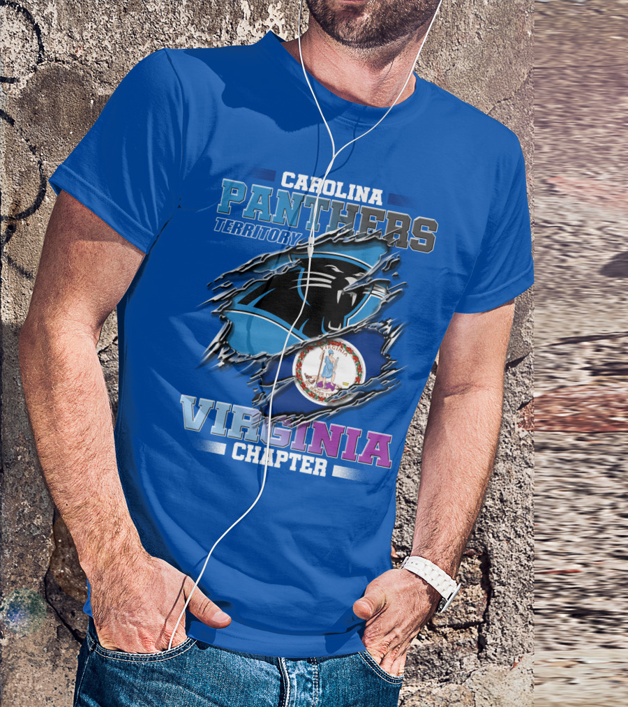 CAROLINA PANTHERS TERRITORY VIRGINIA CHAPTER T-Shirt